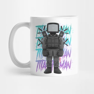 titan TV MAN SKIBIDI TOILET Mug